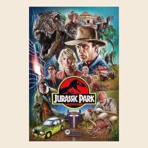 Jurassic Park 1993 Film Poster_166